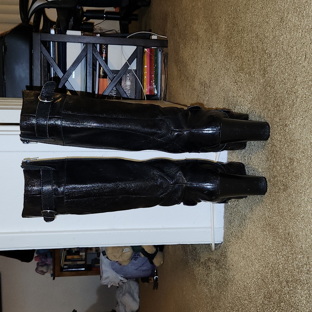Nine West Leather Boots - Picture 2 of 4